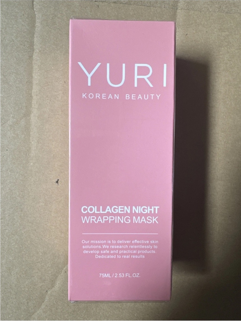 Yuri Korean Beauty Collagen Night Wrapping Mask 75ml/2.53 fl oz . New